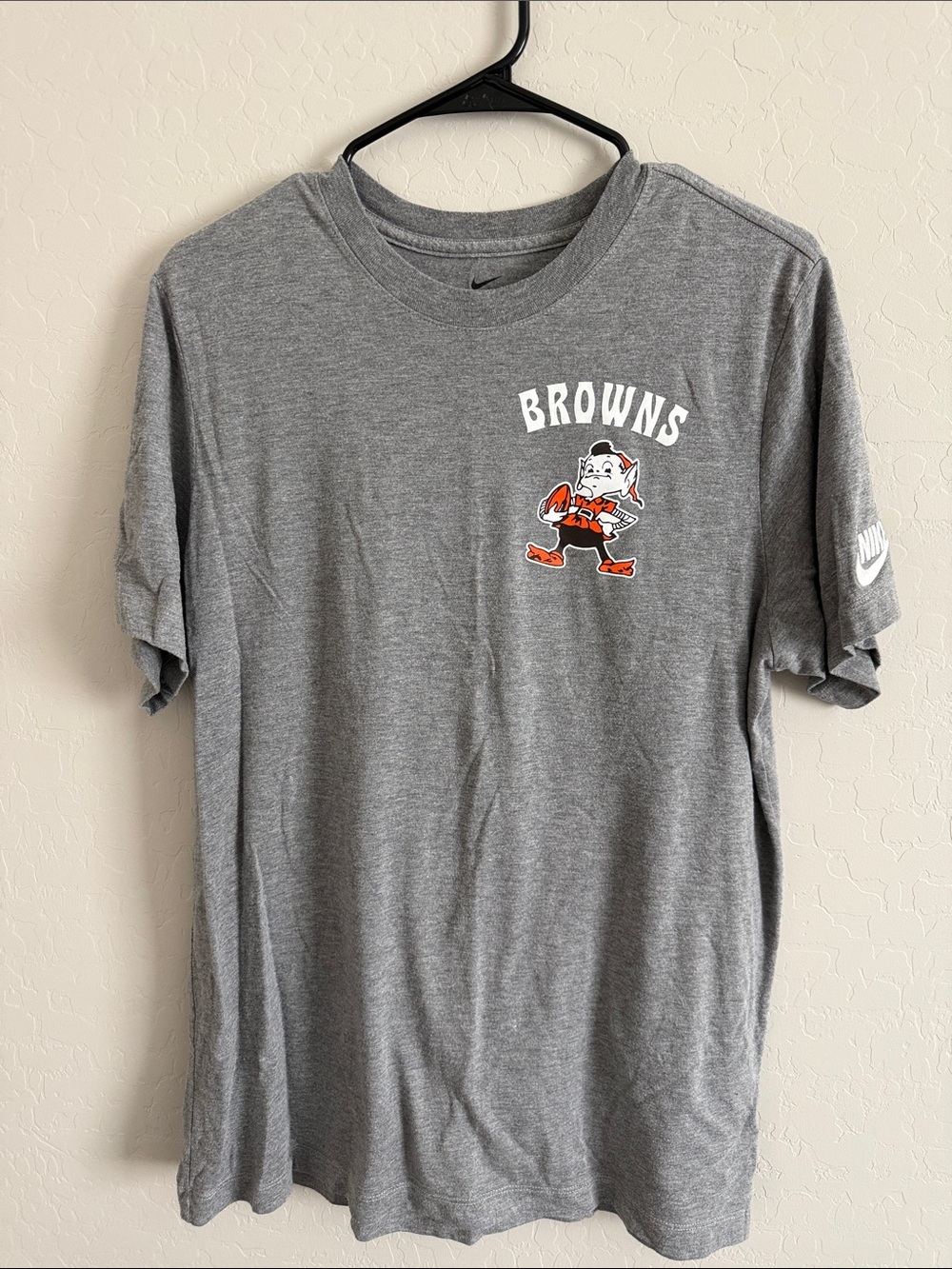 Nike Gray Cleveland Browns Graphic Short-Sleeve Tee
